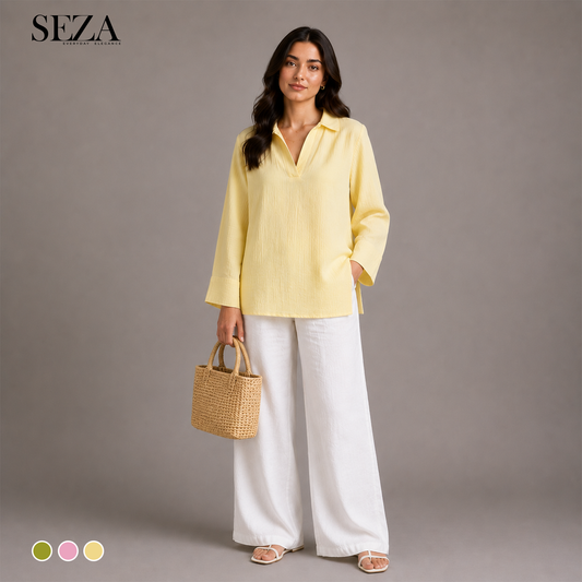 Breez Yellow shirt