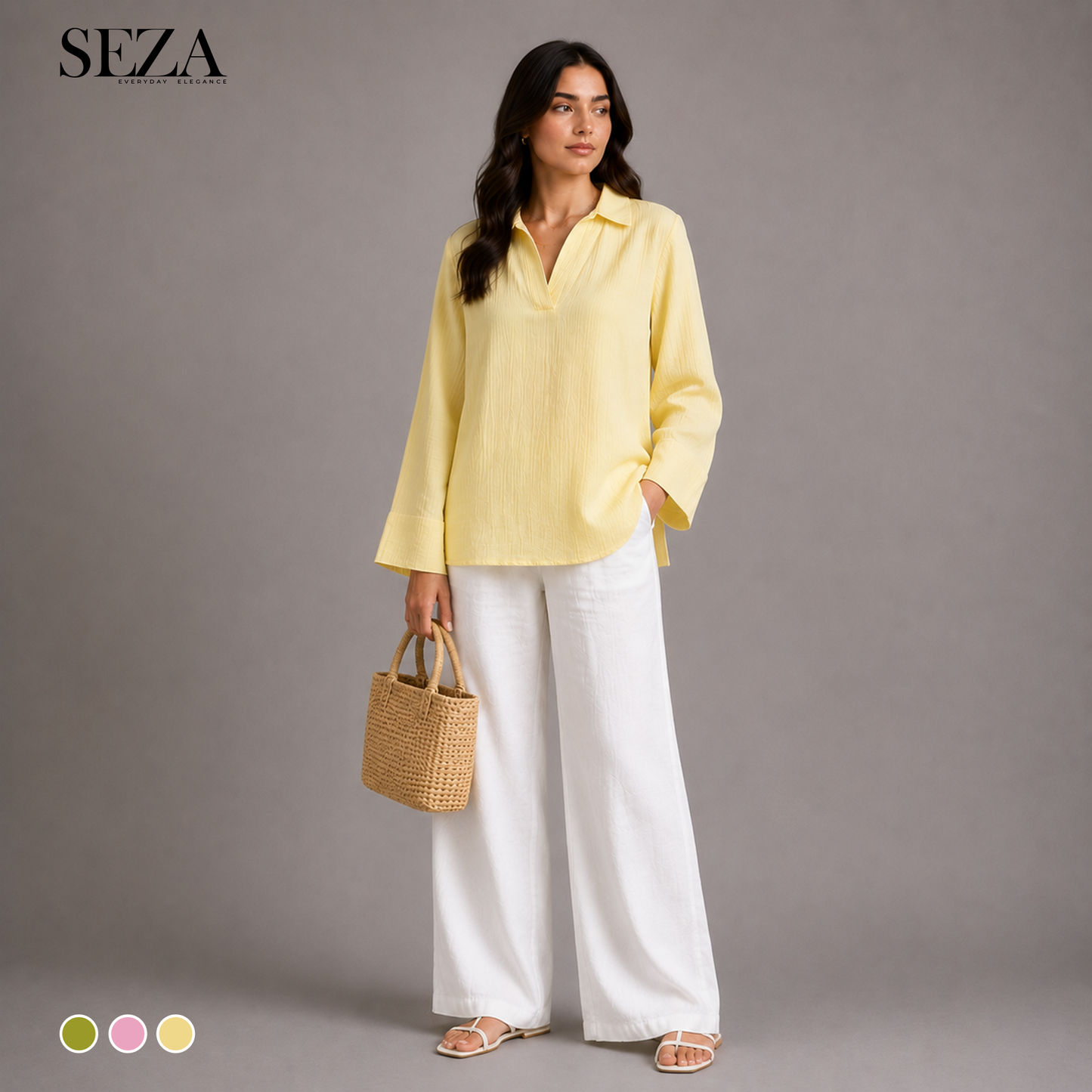 Breez Yellow shirt