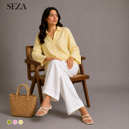 Breez Yellow shirt