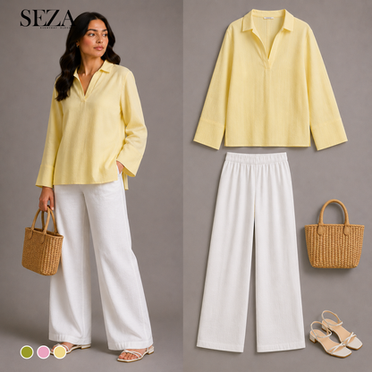 Breez Yellow shirt