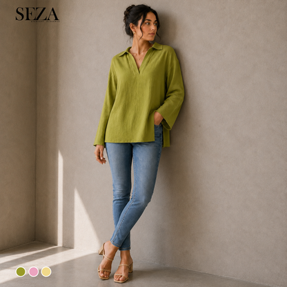 Breez apple-green Shirt