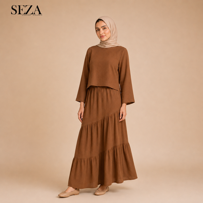 Jasmine Set in Brown 🤎