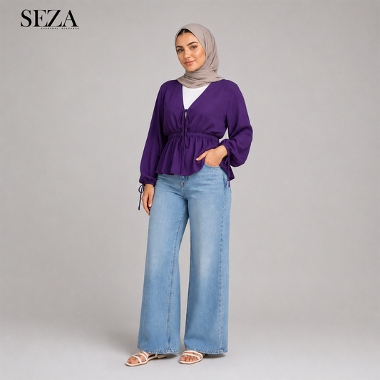 LARA Blouse in Purple 💜