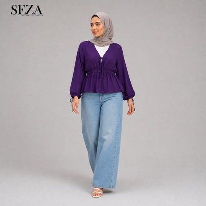 LARA Blouse in Purple 💜