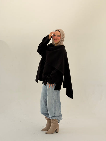 LEEN Scarf-Jacket