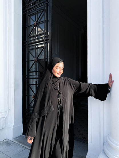 ( pre-order) Royal Lace Abaya